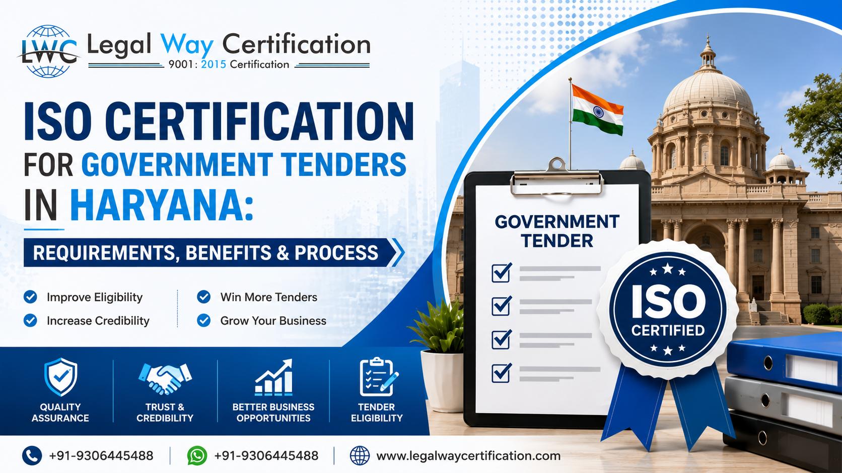 ISO Certification for Government Tenders in Haryana